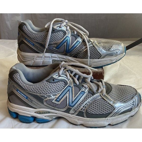 Women's New Balance‎ Running Shoes 563-Silver -Size 9.5-Excellent Condition - Picture 1 of 16